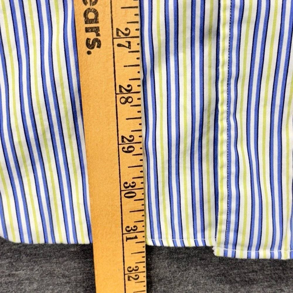 Vintage‎ polo Ralph Lauren shirt mens XL classic fit striped long sleeve Preppy